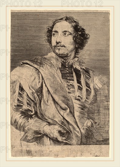 Sir Anthony van Dyck (Flemish, 1599-1641), Paulus Pontius, probably 1626-1641, etching