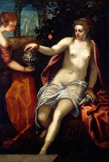 Jacopo Tintoretto, Susanna, Italian, 1518-1594, c. 1575, oil on canvas