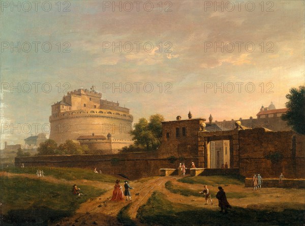 Castel Sant'Angelo, Rome Signed and dated, lower left: "J Richards RA | 1776", John Inigo Richards, 1731-1810, British