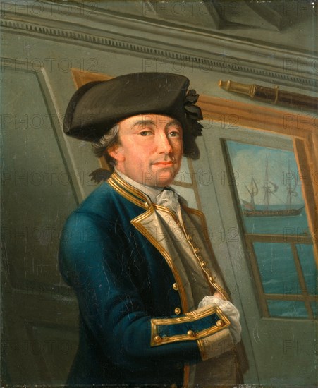 Captain William Locker, Dominic Serres, 1722-1793, French