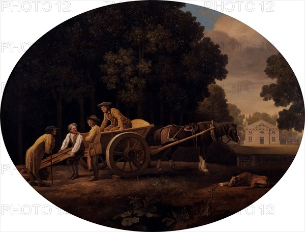 Labourers Signed and dated, lower right: "Geo: Stubbs pinxit 1781.", George Stubbs, 1724-1806, British