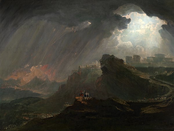 Joshua Commanding the Sun to Stand Still, John Martin, 1789-1854, British