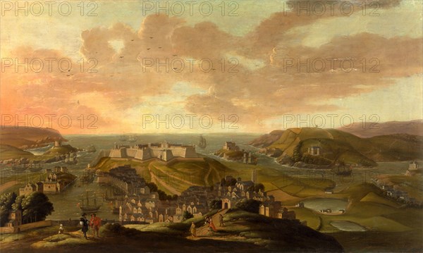 Plymouth Signed and dated, lower center: "H Danckerts 1673", Hendrik Danckerts, ca. 1625-1680, Dutch