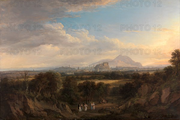 A View of Edinburgh from the West, Alexander Nasmyth, 1758-1840, British