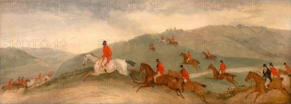 Foxhunting: Road Riders or Funkers, Richard Barrett Davis, 1782-1854, British