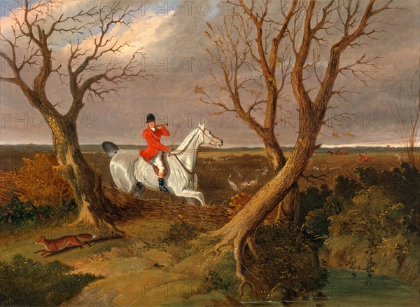 The Suffolk Hunt: Gone Away The Suffolk Hunt - Gone Away, John Frederick Herring, 1795-1865, British