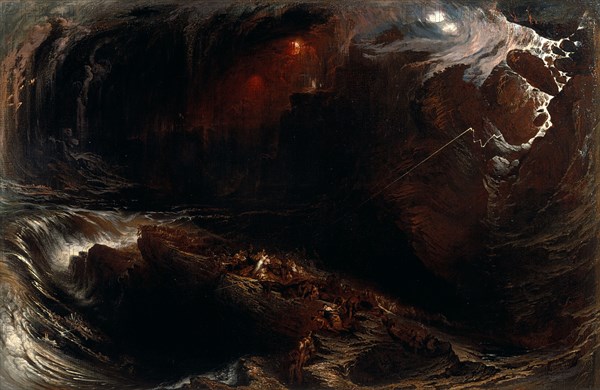 The Deluge Signed and dated, lower right: "J. Martin. | 1834", John Martin, 1789-1854, British