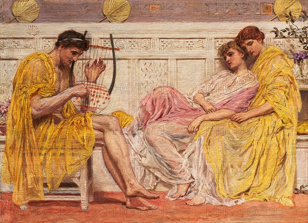 A Musician, Albert Joseph Moore, 1841-1893, British