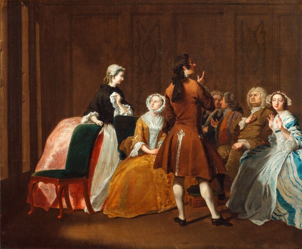 The Harlowe Family, from Samuel Richardson's "Clarissa", Joseph Highmore, 1692-1780, British