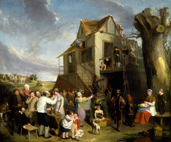 May Day, William Collins, 1788-1847, British