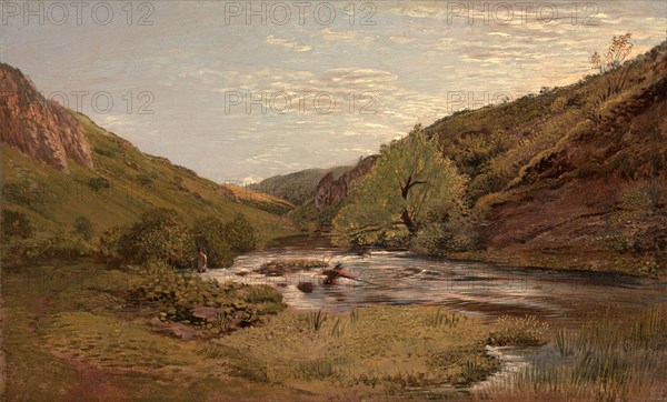 In Dovedale Summer Time, John Linnell, 1792-1882, British