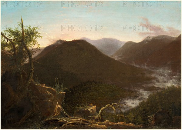 Thomas Cole, Sunrise in the Catskills, American, 1801-1848, 1826, oil on canvas