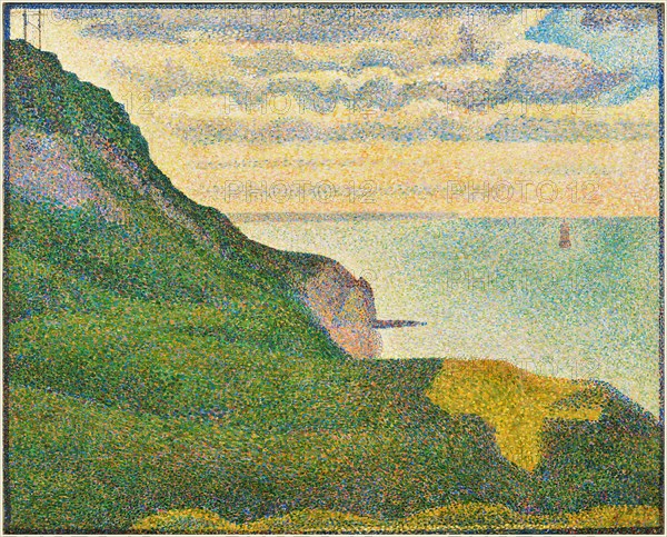 Georges Seurat, French (1859-1891), Seascape at Port-en-Bessin, Normandy, 1888, oil on canvas