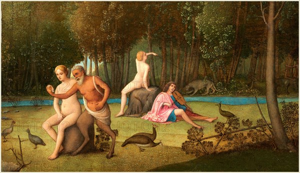 Venetian 16th Century, Orpheus, c. 1515, oil on panel transferred to canvas