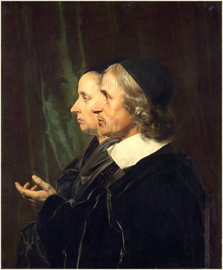 Jan de Bray, Dutch (c. 1627-1688), Portrait of the Artist's Parents, Salomon de Bray and Anna Westerbaen, 1664, oil on panel