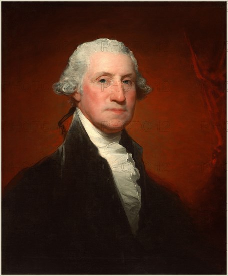 Gilbert Stuart, George Washington (Vaughan-Sinclair portrait), American, 1755-1828, 1795, oil on canvas