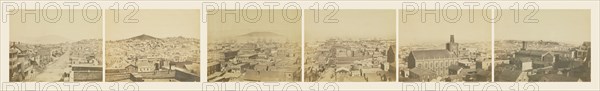 Six-part Panorama of San Francisco from San Francisco Album: Pho