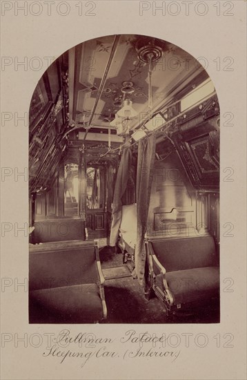 Pullman Palace Sleeping Car (Interior)