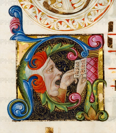 Initial A: A Man Singing