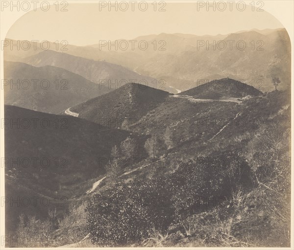 [View from Mt. Josephine, looking North] / [View North]