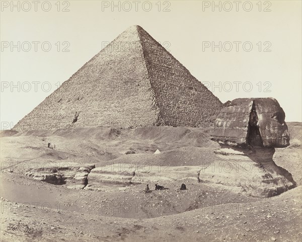 The Great Pyramid and the Sphinx