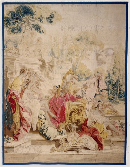 The Toilette of Psyche from The Story of Psyche tapestry series