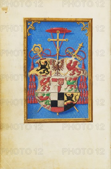 Blazon of Cardinal Albrecht von Brandenburg