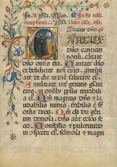 Initial C: Monks Singing