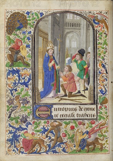 Saint Eutrope Healing a Cripple