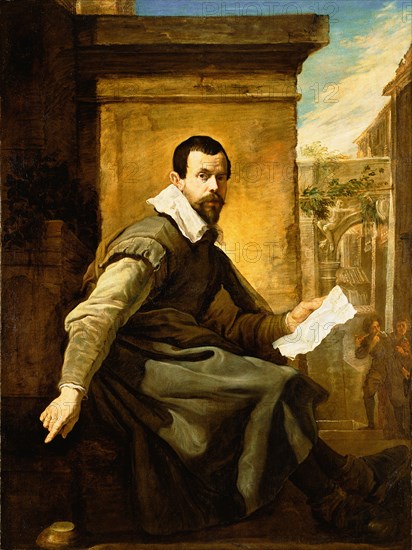 Portrait of a Man with a Sheet of Music