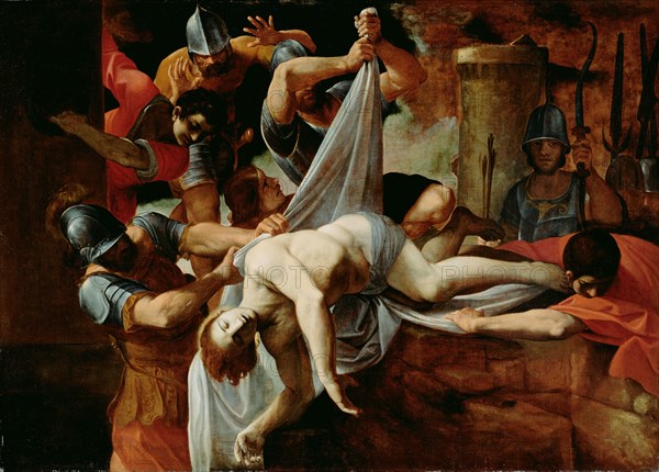 St. Sebastian Thrown into the Cloaca Maxima