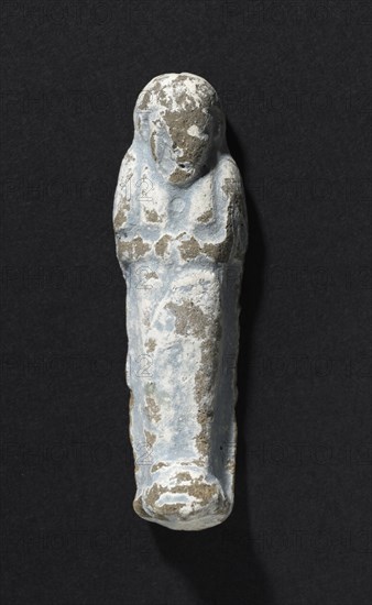 Shawabty of Ditamenpaankh, 715-656 BC. Egypt, Late Period, Dynasty 25. Terracotta; overall: 6.1 x 1.7 x 1.5 cm (2 3/8 x 11/16 x 9/16 in.).