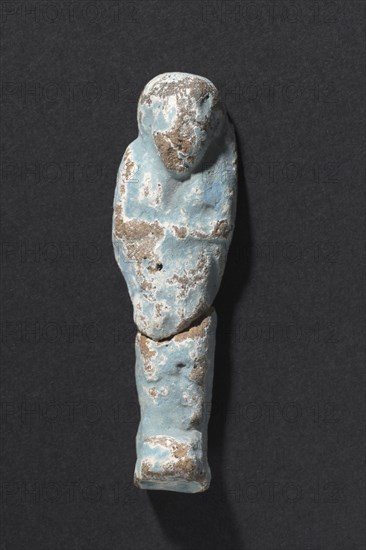 Shawabty of Ditamenpaankh, 715-656 BC. Egypt, Late Period, Dynasty 25. Terracotta; overall: 5.8 x 1.6 x 1.4 cm (2 5/16 x 5/8 x 9/16 in.).