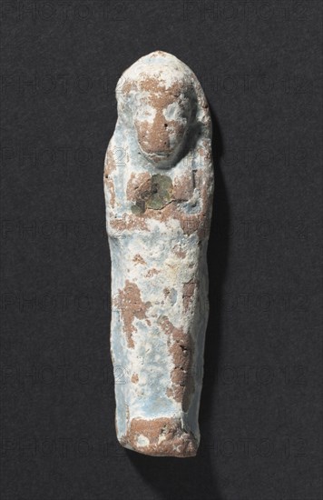 Shawabty of Ditamenpaankh, 715-656 BC. Egypt, Late Period, Dynasty 25. Terracotta; overall: 5.9 x 1.5 x 1.4 cm (2 5/16 x 9/16 x 9/16 in.).