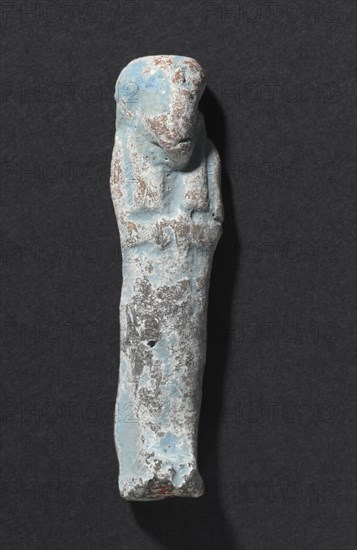 Shawabty of Ditamenpaankh, 715-656 BC. Egypt, Late Period, Dynasty 25. Terracotta; overall: 5.5 x 1.3 x 1.2 cm (2 3/16 x 1/2 x 1/2 in.).