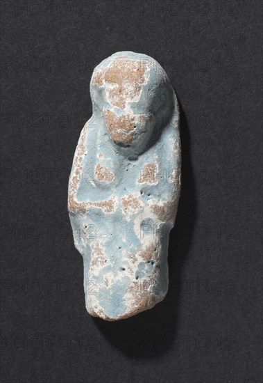Shawabty of Ditamenpaankh, 715-656 BC. Egypt, Late Period, Dynasty 25. Terracotta; overall: 4.1 x 1.6 x 1 cm (1 5/8 x 5/8 x 3/8 in.).