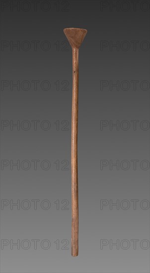 Wooden Staff or Support, Middle Kingdom, Dynasty 11-12, 2040-1914 BC. Egypt, Middle Kingdom, Dynasty 11-12, 2040-1814 BC. Wood; overall: 52.1 cm (20 1/2 in.).