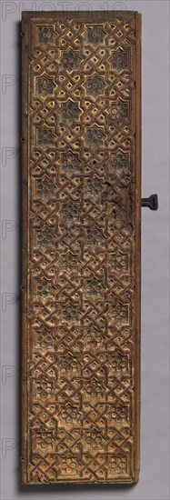 Pair of Doors (left door), early 1400s. Spain, early 15th century. Gilded and painted wood (pine); overall: 170.2 x 86.4 cm (67 x 34 in.)