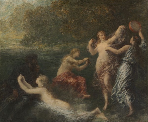 Tannhäuser, 1886. Henri Fantin-Latour (French, 1836-1904). Oil on canvas; framed: 123.5 x 139.5 x 14 cm (48 5/8 x 54 15/16 x 5 1/2 in.); unframed: 86.4 x 103.3 cm (34 x 40 11/16 in.).