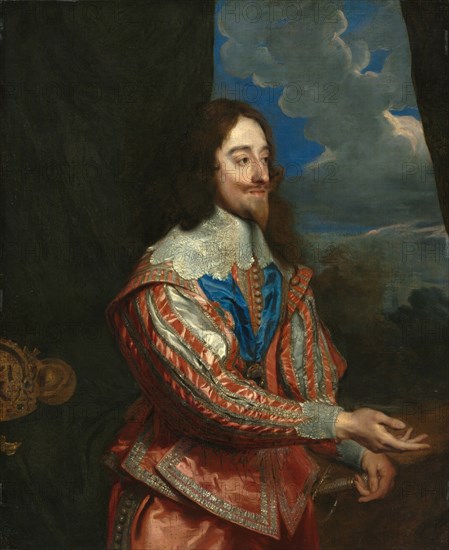 Portrait of Charles I (1600-1649), 17th century or later. Copy after Anthony van Dyck (Flemish, 1599-1641). Oil on canvas; framed: 153.7 x 130.2 x 105.4 cm (60 1/2 x 51 1/4 x 41 1/2 in.); unframed: 116.8 x 96.3 cm (46 x 37 15/16 in.).