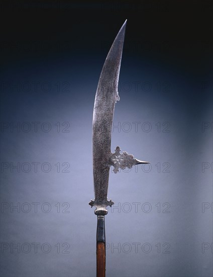 Glaive, c. 1600-1620. Italy, Venice, 17th century. Steel, etched; overall: 179 cm (70 1/2 in.); blade: 22.2 cm (8 3/4 in.).