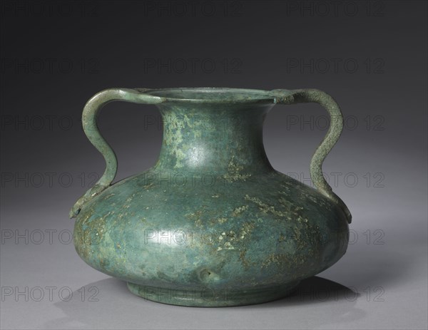 Vase, 1-200 BC. Italy, Roman, 1st-2nd Century BC. Bronze; overall: 15 cm (5 7/8 in.).