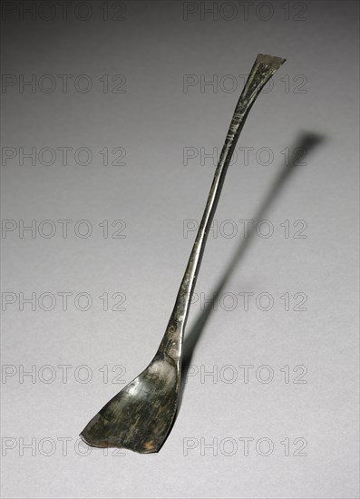 Spoon with Fish-Tail Design, 918-1392. Korea, Goryeo period (918-1392). Silver bronze; overall: 29 cm (11 7/16 in.).