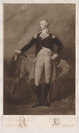 George Washington, 1903. Max Rosenthal (American, 1833-1918). Mezzotint