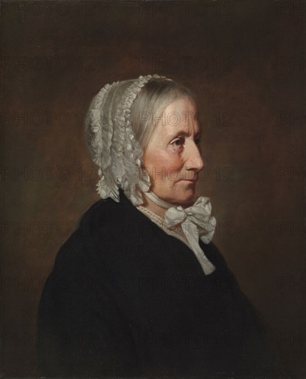 Portrait of the Artist's Mother. Allen Smith (American, 1810-1891). Oil on canvas; unframed: 65.5 x 59.6 cm (25 13/16 x 23 7/16 in.).