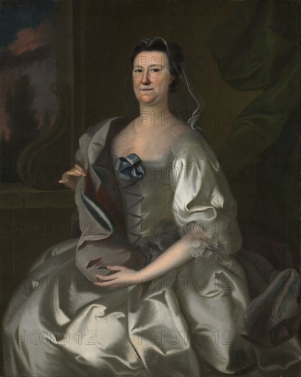 Hannah Wentworth Atkinson, 1760. Joseph Blackburn (American). Oil on canvas; unframed: 124.7 x 99.3 cm (49 1/8 x 39 1/8 in.).