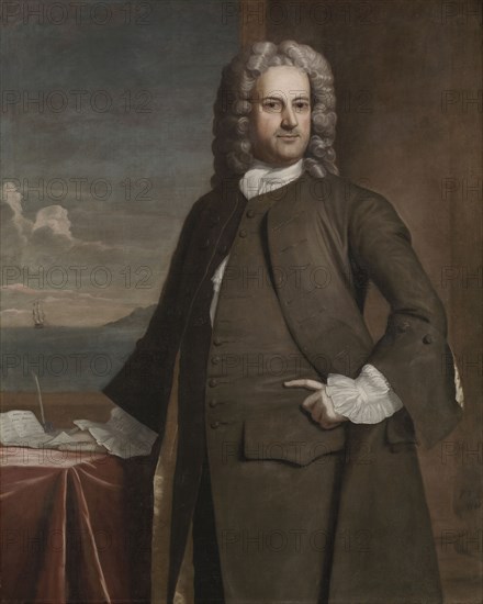 Charles Apthorp, 1748. Robert Feke (American, c. 1707-1752). Oil on canvas; framed: 141.5 x 117.5 x 7.5 cm (55 11/16 x 46 1/4 x 2 15/16 in.); unframed: 127 x 101.5 cm (50 x 39 15/16 in.).