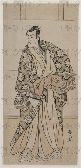 Ichikawa Monnosuke II as a Lord, 1780s. Katsukawa Shunsen (Japanese). Color woodblock print; sheet: 29.9 x 14 cm (11 3/4 x 5 1/2 in.).