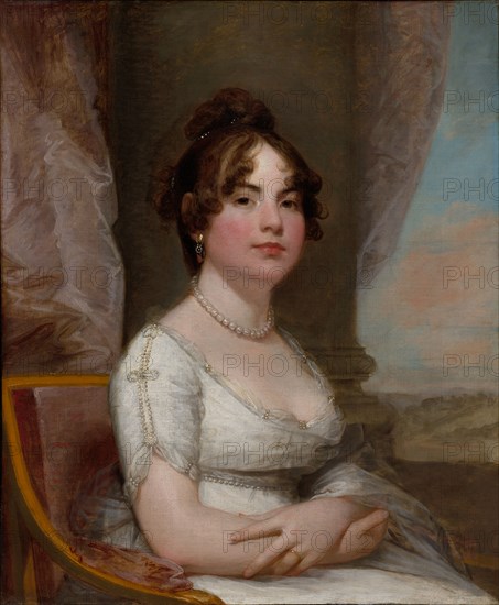 Elizabeth Beltzhoover Mason, c. 1803-1805. Gilbert Stuart (American, 1755-1828). Oil on canvas; framed: 90 x 78 x 8 cm (35 7/16 x 30 11/16 x 3 1/8 in.); unframed: 73.8 x 61 cm (29 1/16 x 24 in.).