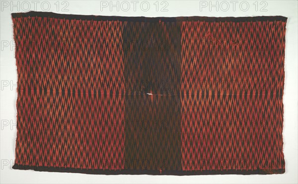 Saltillo Style Blanket/ Sarape, c. 1870. America, Native North American, Southwest, Mexico or Rio Grande Hispanic, Post-Contact, Late Classic Period. Tapestry weave: wool; overall: 221 x 127.5 cm (87 x 50 3/16 in.)